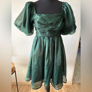 Elegant Green Dress